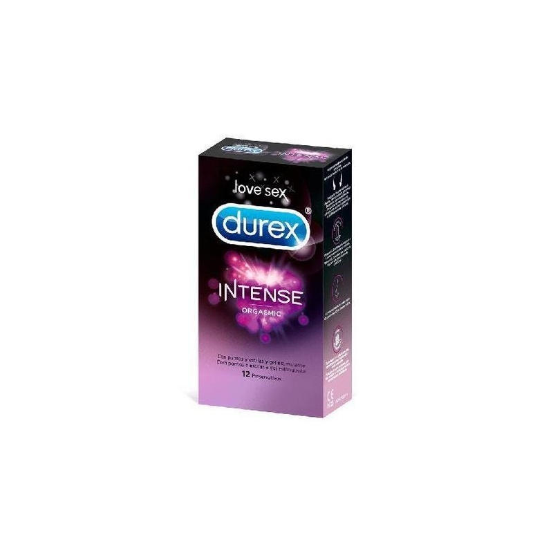 Preservativo Durex Intense Orgasmic 12 uds
