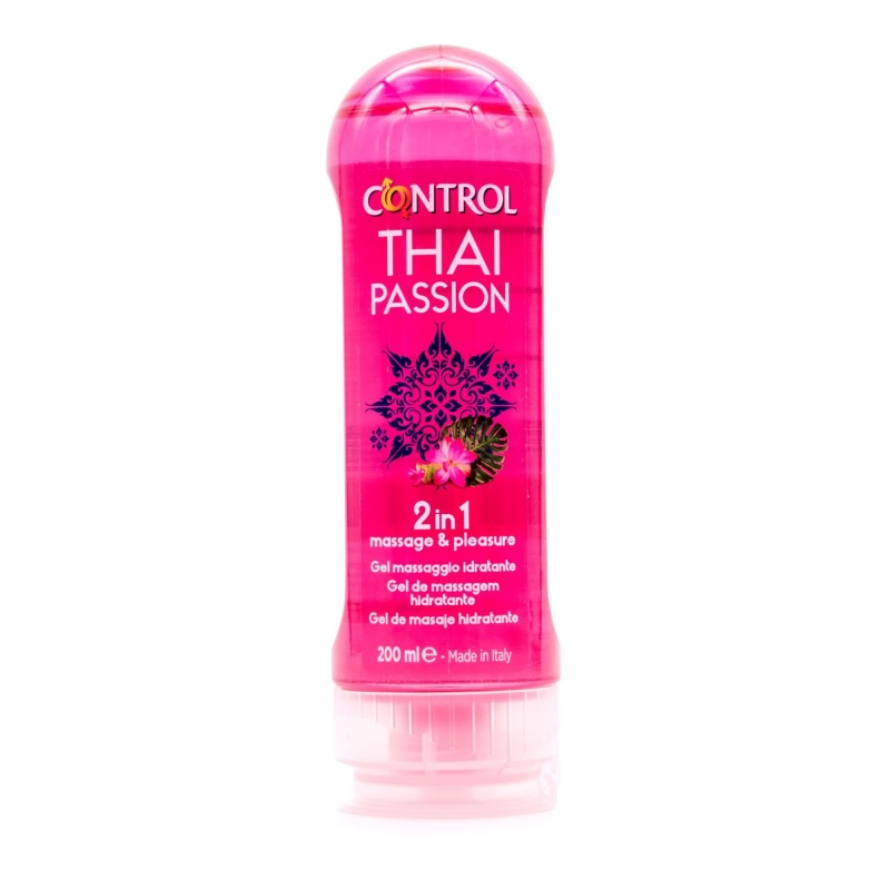 Lubricante Control Thai Passion Gel de Masaje 200ml