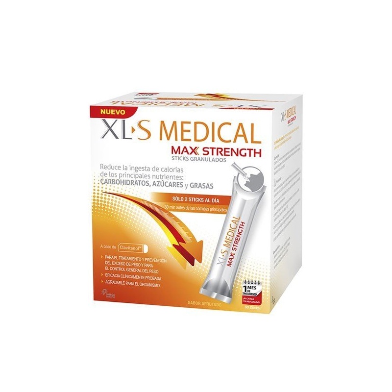 XLS Medical Max Strength 60 Sticks