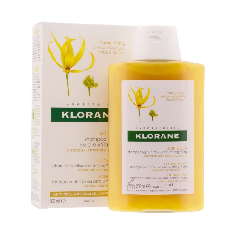 Klorane Champú a la Cera de Ylang Ylang 200ml