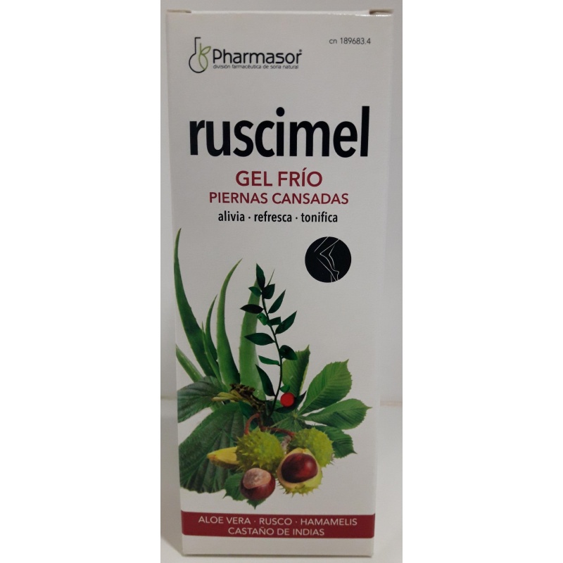 Ruscimel Pharmasor Gel Frío Piernas Cansadas 200ml