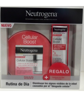 Neutrogena Cellular Boost Crema Antiedad Día 50ml+Contorno
