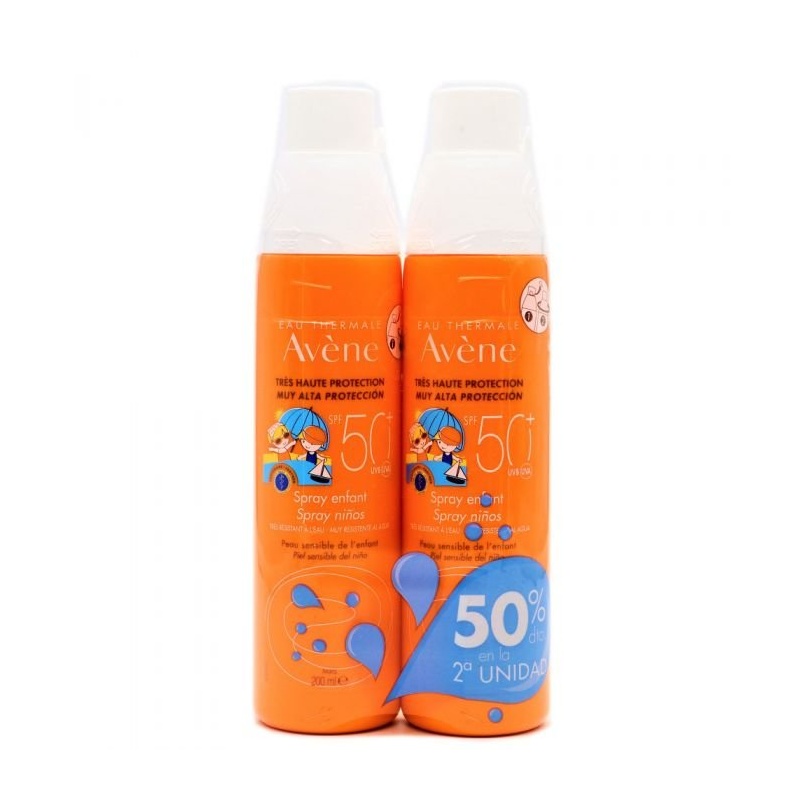 Duplo Avene Solar Spray Niños 50+ 200ml