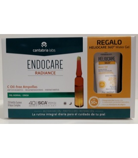 Endocare C Oil Free 30x2 Ampollas+Tratamiento Piel Nueva