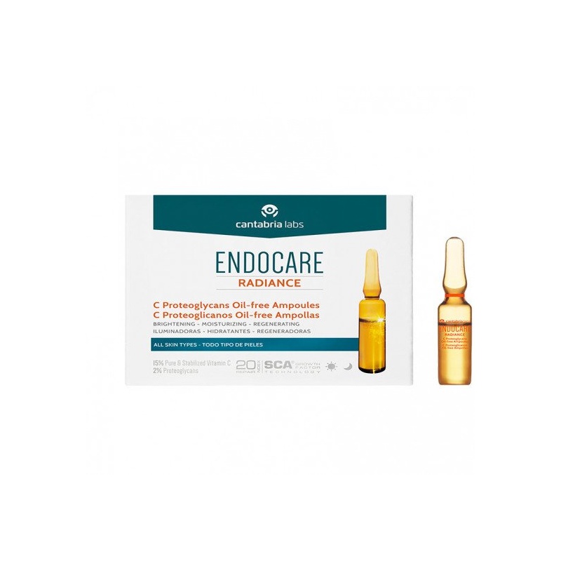 Endocare Radiance C Proteoglicanos Oil Free 10x2ml Ampollas