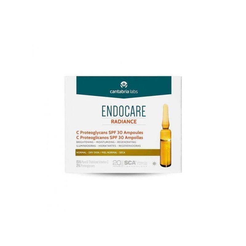 Endocare Radiance C Proteoglicanos SPF30 Ampollas 10x2ml