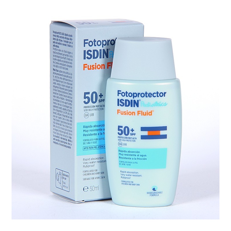 Fotoprotector Isdin 50+ Fusion Fluid Pediatrics 50ml