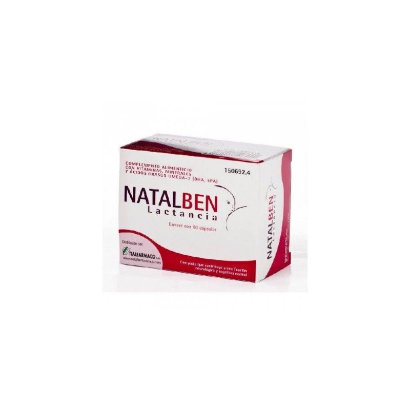 Natalben lactancia 60 capsulas