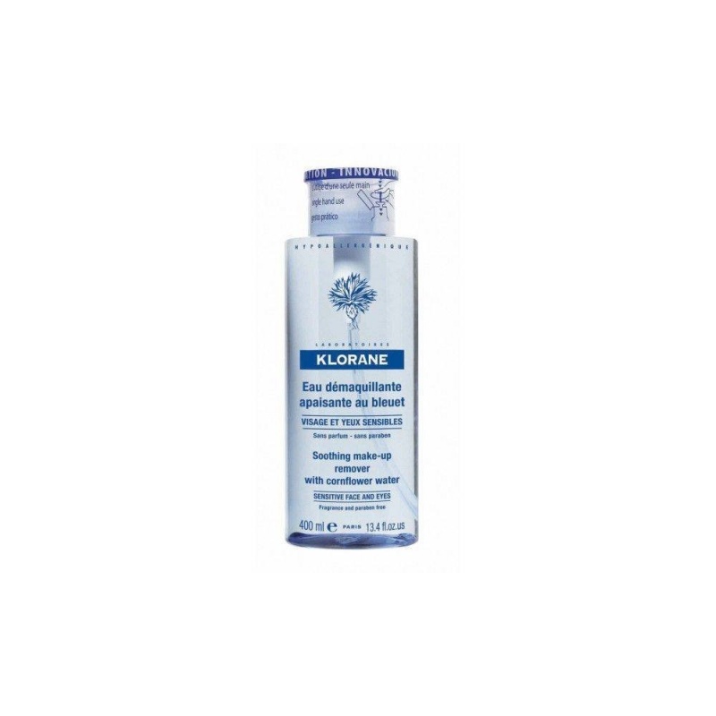 Klorane agua desmaquillante calmante aciano 400 ml