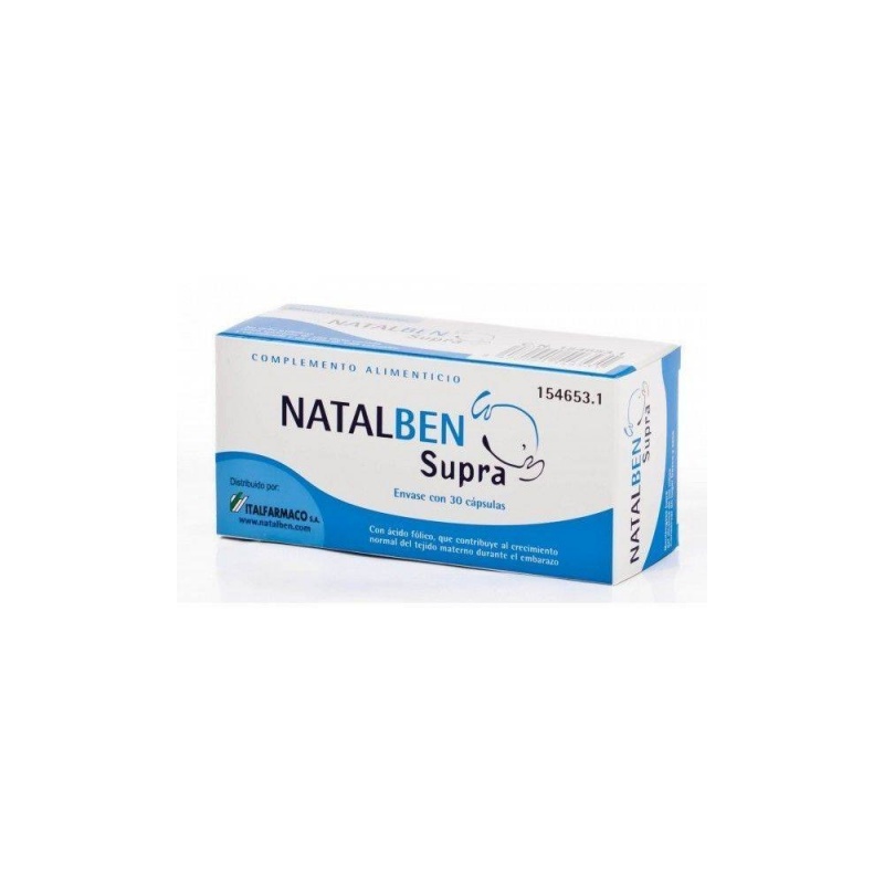 Natalben supra 30 capsulas