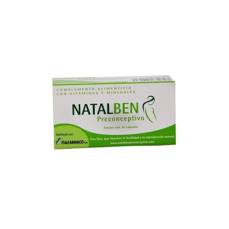 Natalben preconceptivo 30 capsulas