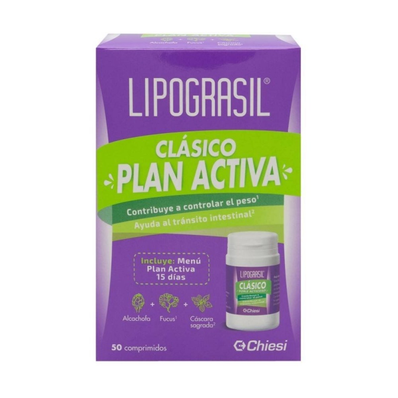 Lipograsil clasico plan activa 50 comprimidos