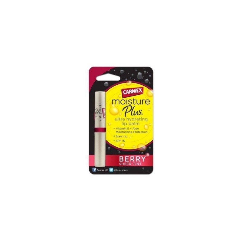 Carmex moisture plus berry 2 gramos