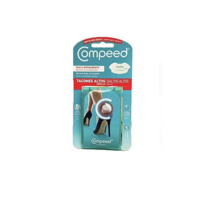 Compeed ampollas hidrocoloide talones 5 unds