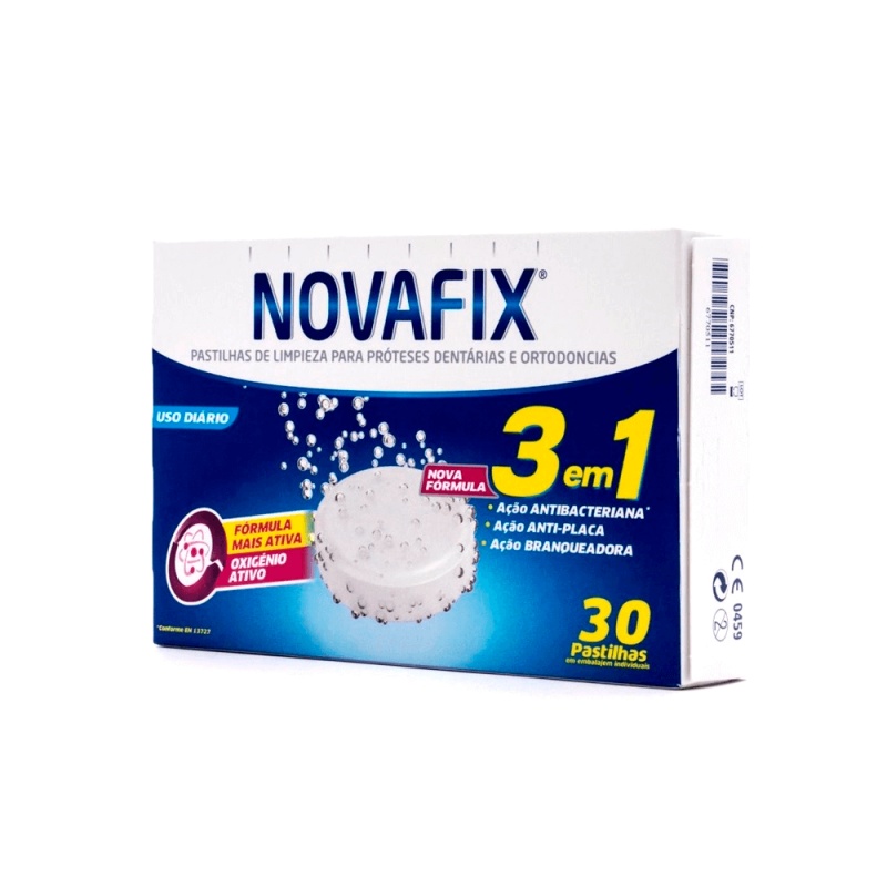 Novafix tabletas antibacterianas 30 unidades