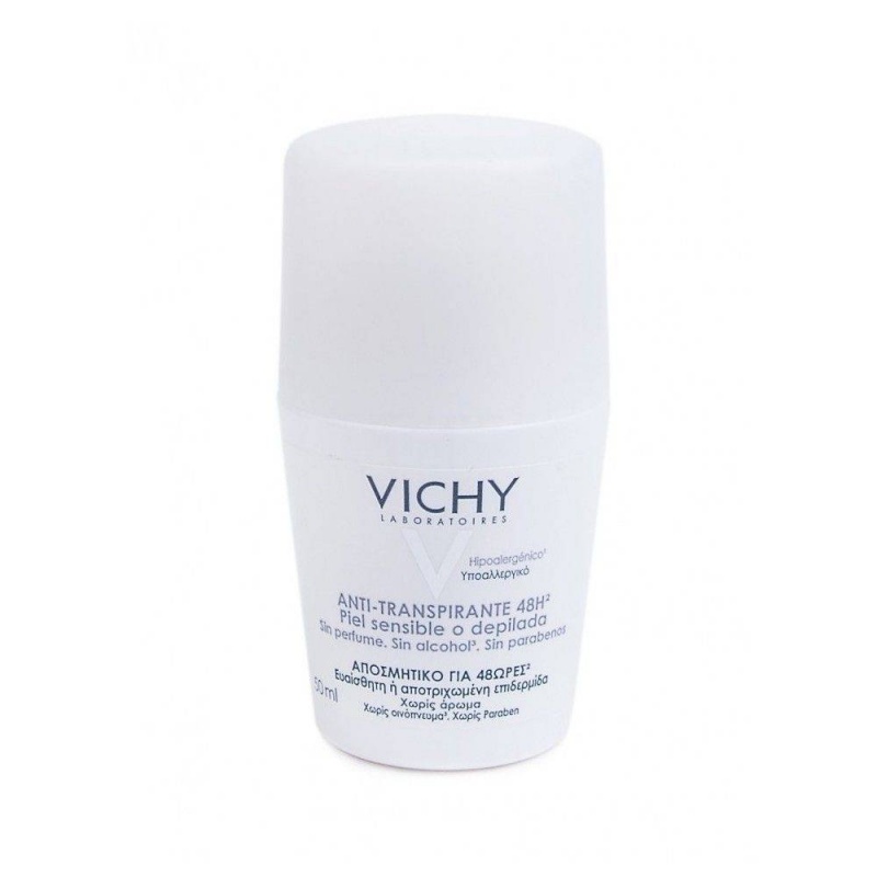 Vichy antitranspirante piel sensible roll-on 50 ml