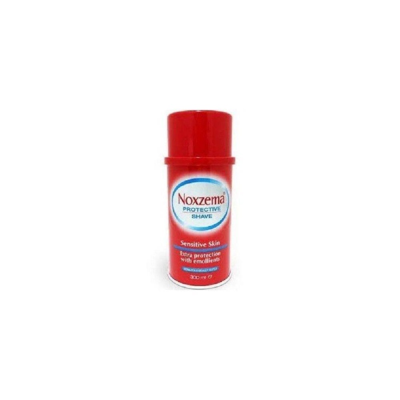 Noxzema espuma de afeitar roja pieles delicadas 300 ml