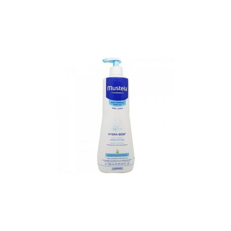 Mustela hydra bebe leche corporal 750 ml