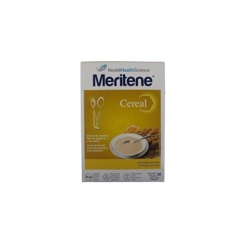 Meritene cereales con miel 20 raciones