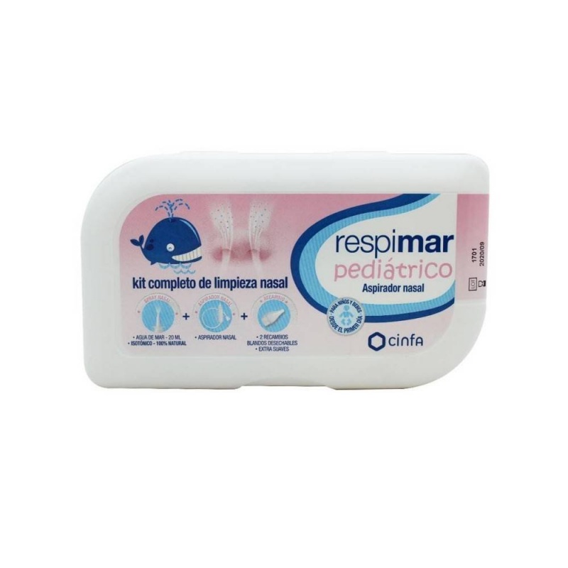 Respimar pediatrico kit completo de limpieza nasal