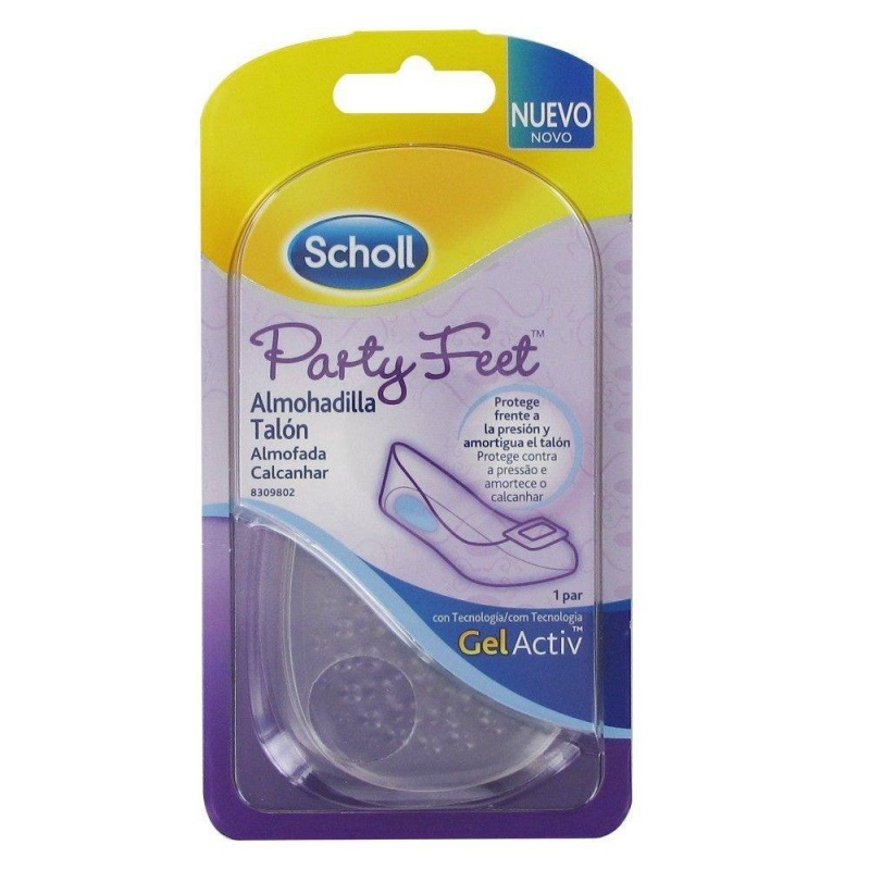 Doctor scholl almohadilla talon gelactiv 2 unidades