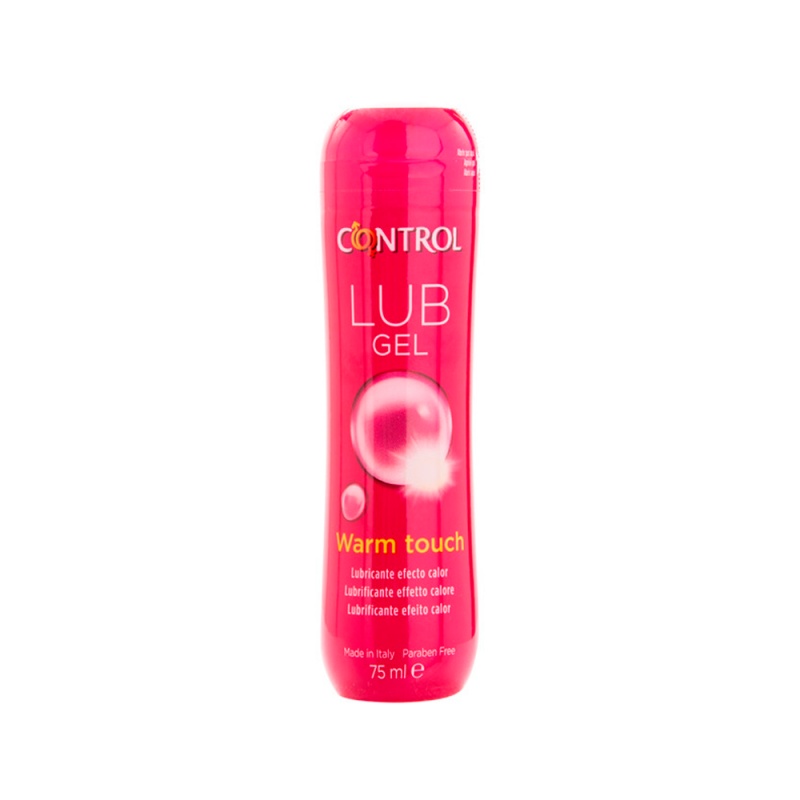 Control gel lubricante warm touch efecto calor 75ml