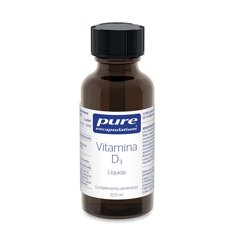 Pure Encapsulations Vitamina D3, 22.5ml