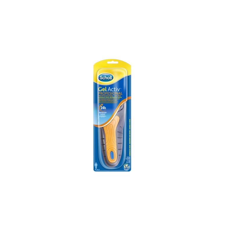 Scholl Plantilla GelActiv Profesional Hombre