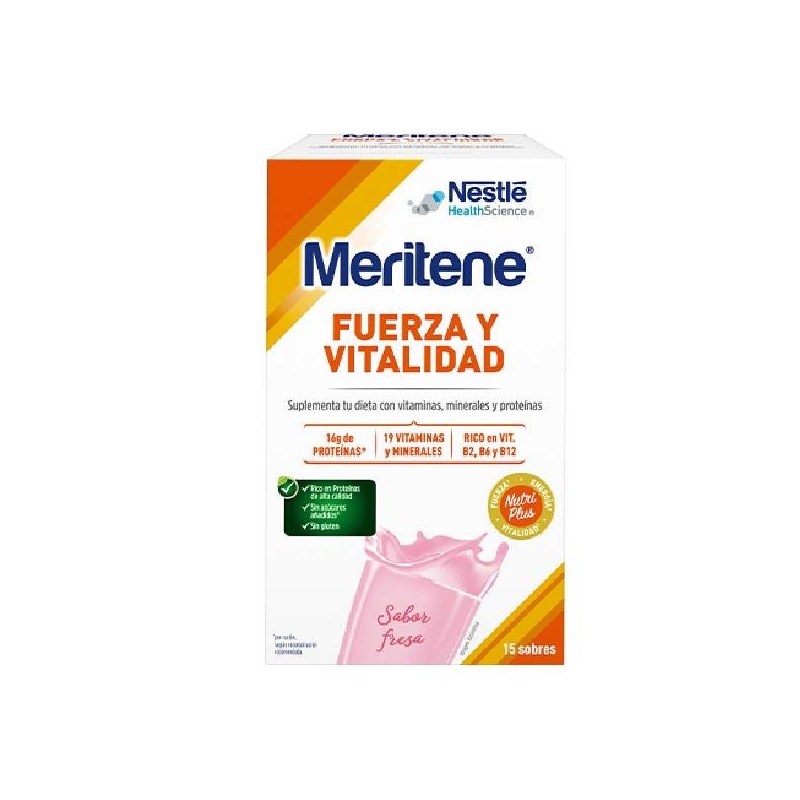 Meritene fresa 15 sobres