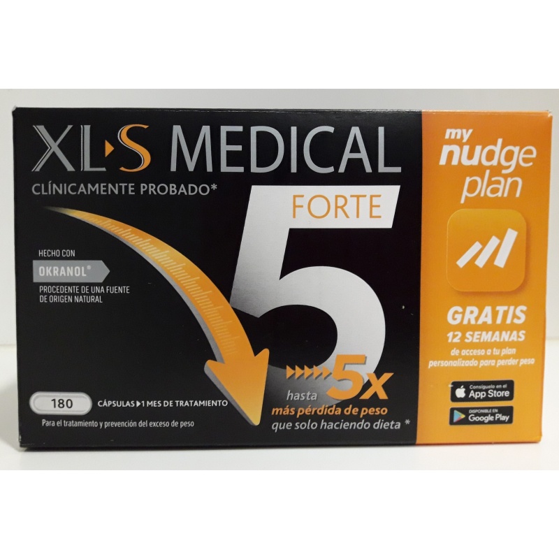XLS Medical Forte 5 Nudge 180 cápsulas