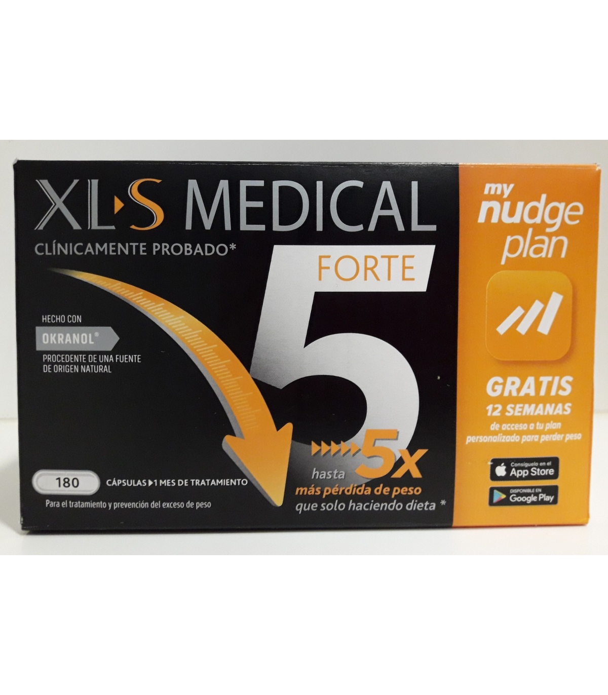 XLS Medical Forte 5 Nudge 180 cápsulas