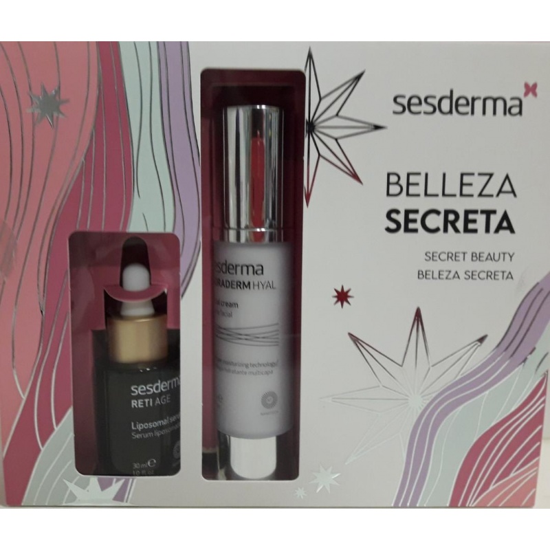 Sesderma Pack Antiedad Retiage Crema 50ml + Fillderma Sérum 30 ml + 3 Ampollas Fillderma