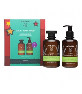 Apivita Pack Mountain Tee Gel de Baño 250ml + Body Milk 200ml