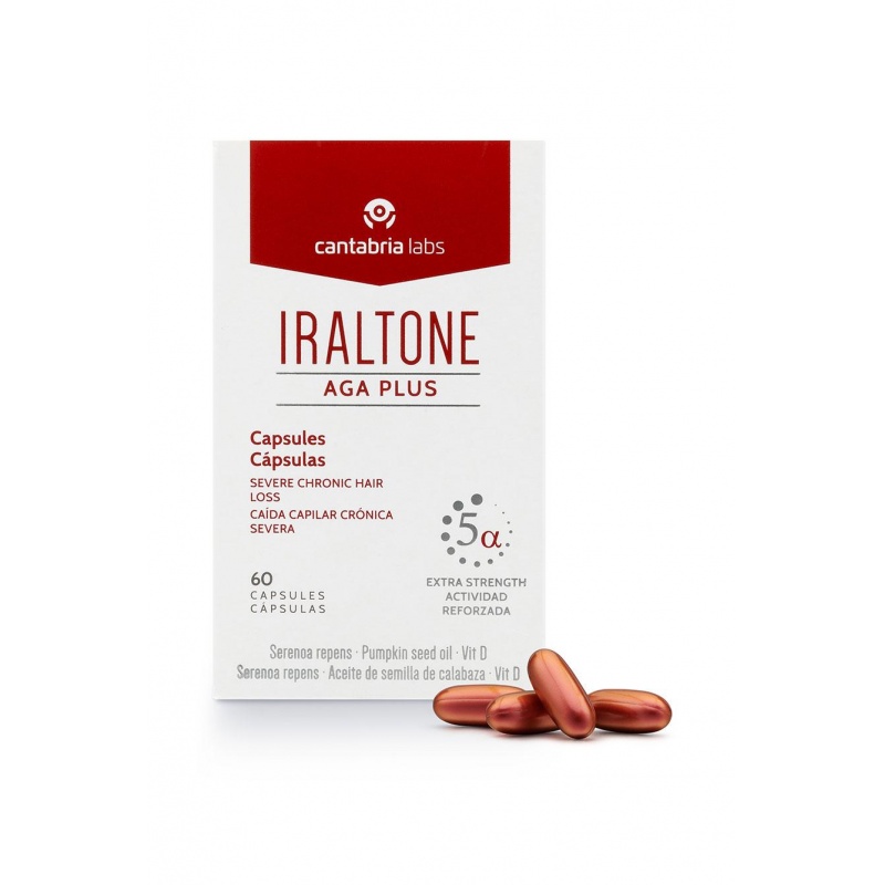 Iraltone AGA Plus 60 Cápsulas