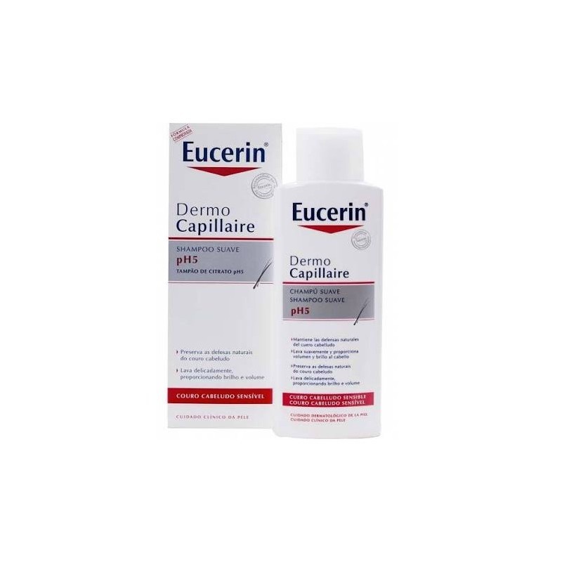 PH5 Eucerin Champú Suave 250ml