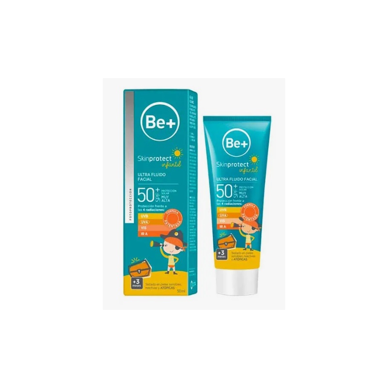 BE+ SKINPROTECT INFANTIL FLUIDO FACIAL Y CORP