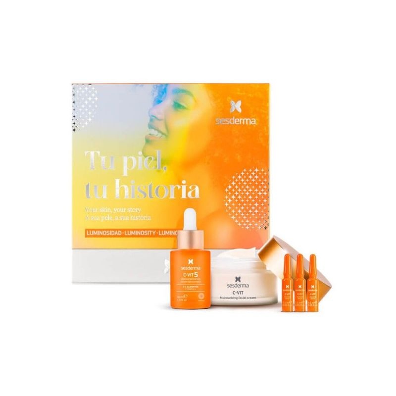 PACK SESDERMA LUMINOSIDAD C-VIT CREMA+C-VIT5+AMPOLLAS