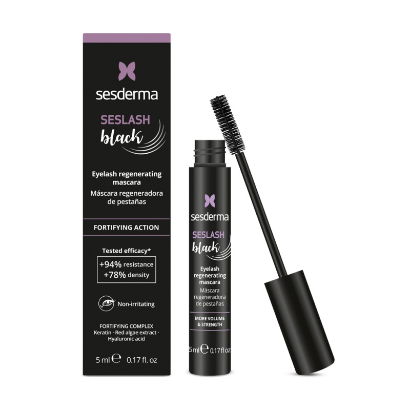 SESLASH BLACK SESDERMA MASCARA REGENERADORA PESTAÑAS