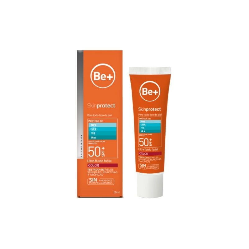 BE+ SKIN PROTECT ULTRA FLUIDO FACIAL COLOR