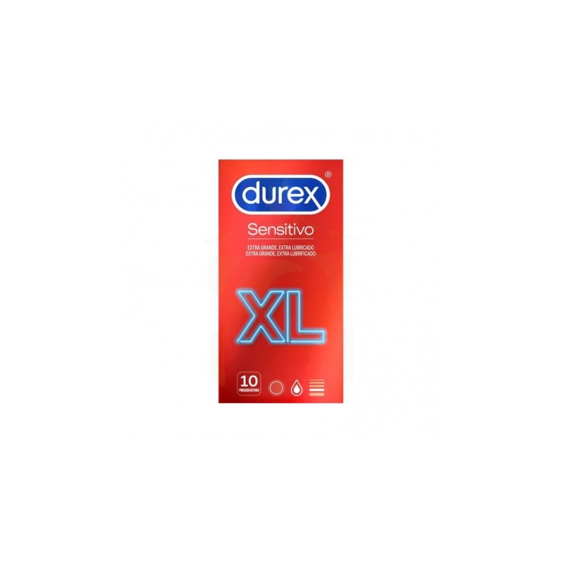 PROFIL DUREX SENSITIVO XL 10 Unidades