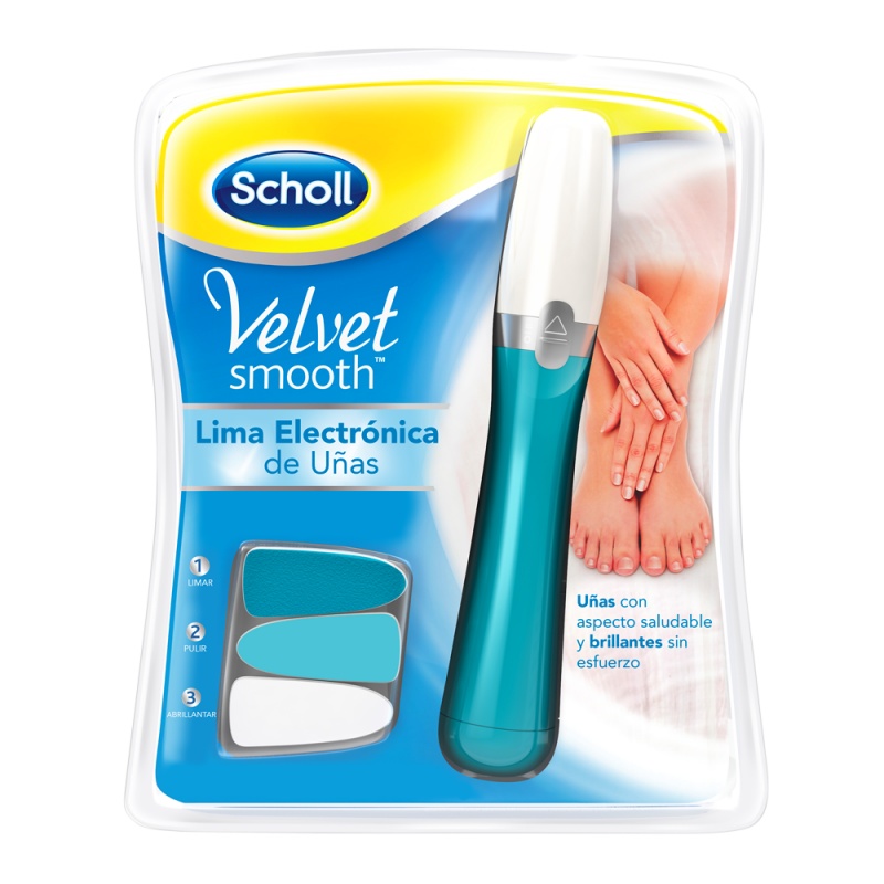 Dr Scholl Velvet Smooth Lima Electrónica Uñas