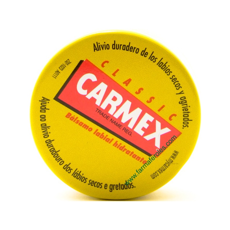 Carmex Tarro Sabor Clásico 7,5 gr Bálsamo Labial