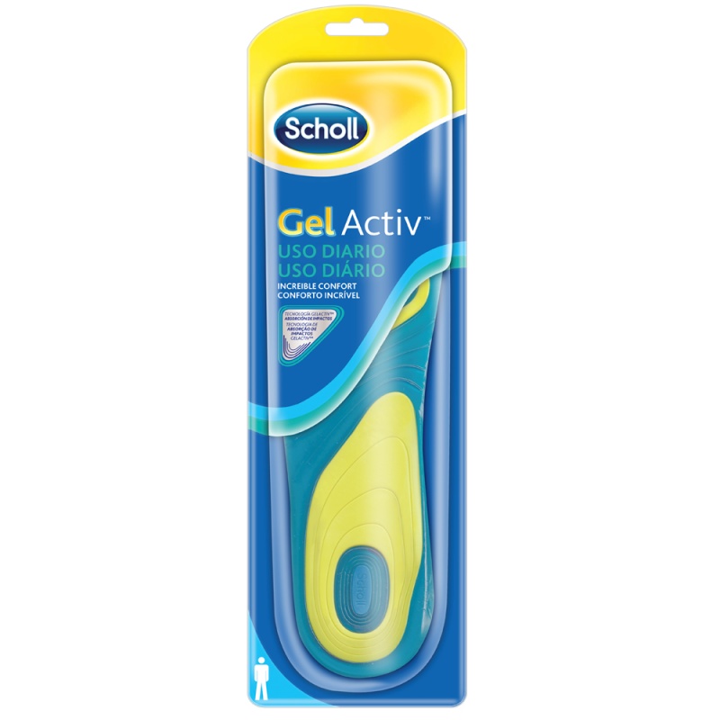 Plantilla Dr Scholl Gel Activ Uso Diario Hombre Talla 43-48