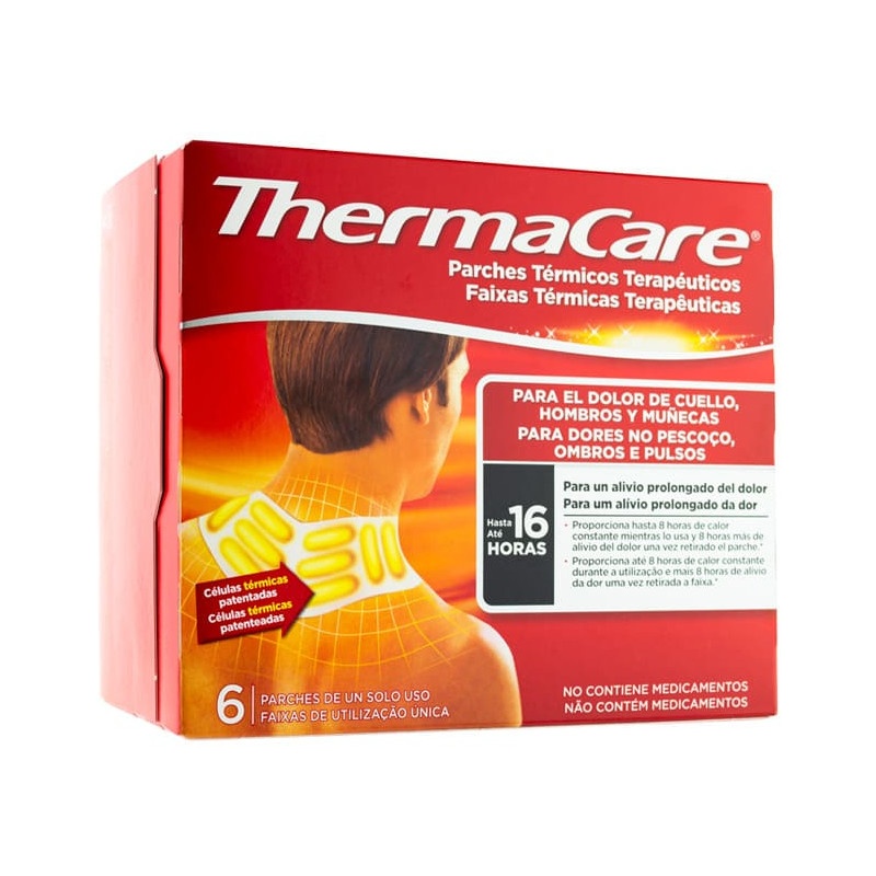 THERMACARE CUELLO HOMBRO 6 UDS