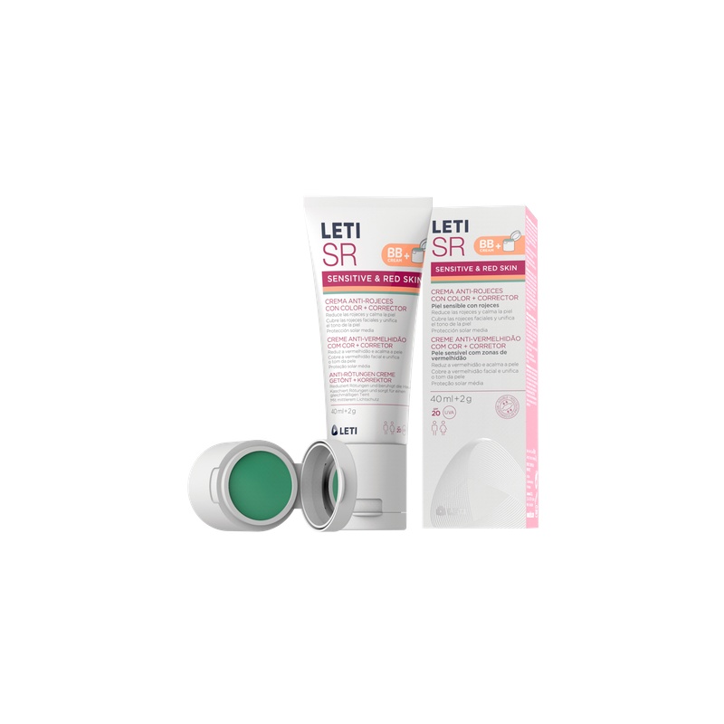 LETISR CREMA ANTI-ROJECES CON COLOR + CORRECTOR