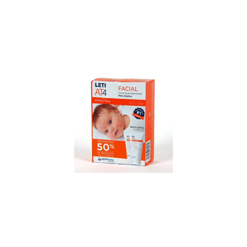 DUPLO LETI AT4 CREMA FACIAL 50ML