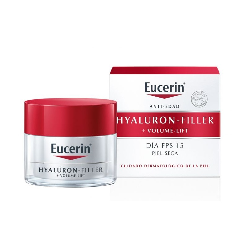 EUCERIN HYALURON FILLER VOLUME LIFT CREMA DE DIA PIEL SECA