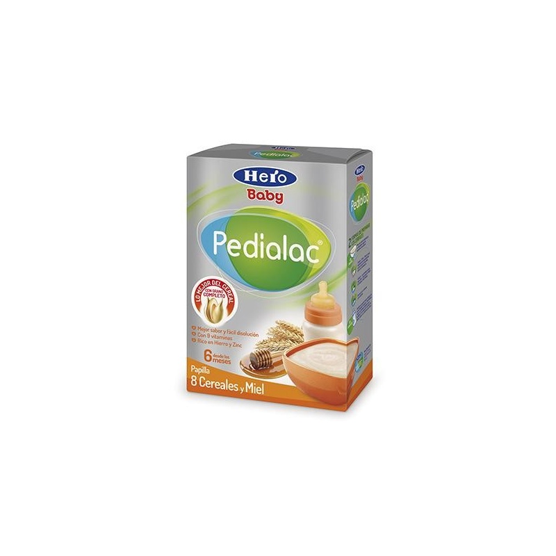 Papilla Pedialac 8 Cereales Miel  500gr