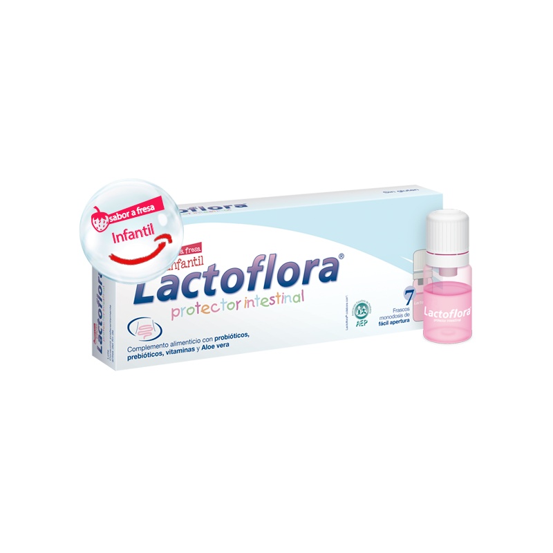 Lactoflora Niños 7 viales