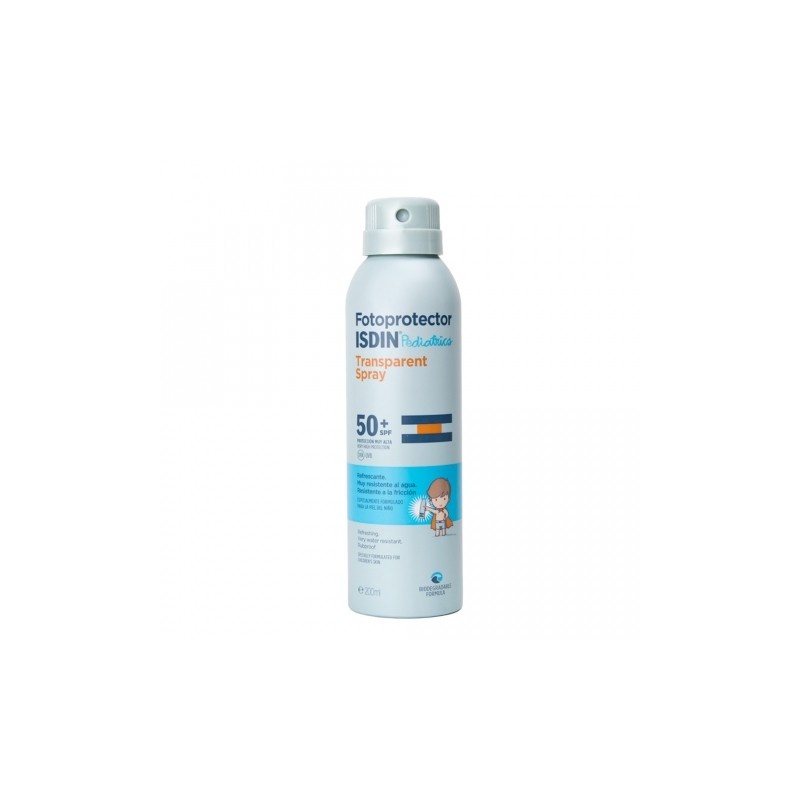 Isdin Transparent Spray Pediatrico 50+ 200ml